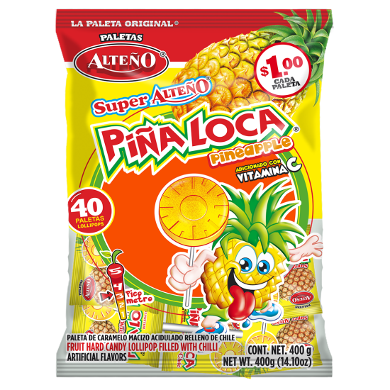 Pina Loca Lollipop