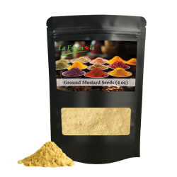 Ground Yellow Mustard Seeds